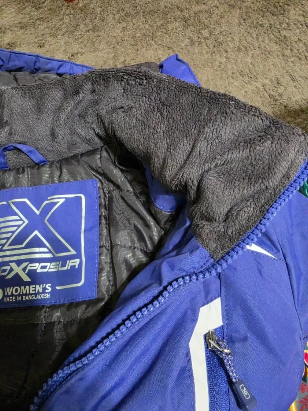 ZeroXposur Purple Rain Snow Coat Waterproof